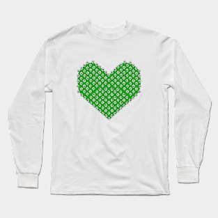 Let it bloom (green) Long Sleeve T-Shirt